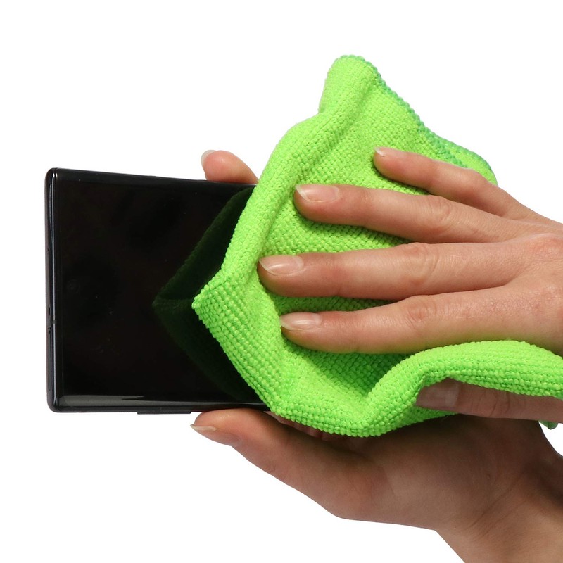 com-four Microfiber Cloth, Cleaning Cloth for e.g. for Kitchen and