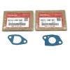 Honda Genuine 16221-ZH8-801 + 16212-ZH8-800 Carburetor + Insulator Gasket GX160