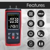Manometer Data Logger, Dual-Port Digital Manometer Gas Pressure Tester Support