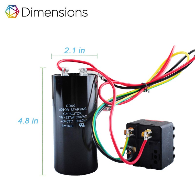 CSR-U2 Hard Start kit for 3.5 to 5 Ton Units,