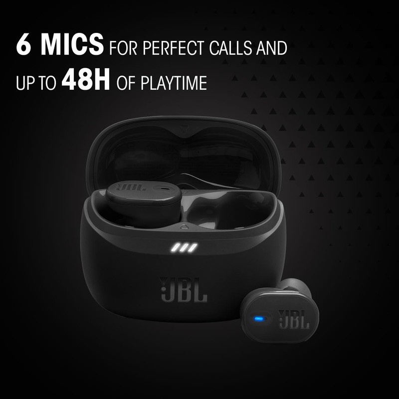 JBL Tune Buds 2, JBL Pure Bass Sound with Spatial