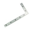 Shinwa Sokutei Measuring Square, Flat, Silver, Same Scale on Front
