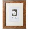 Frame USA 8x10 Rustic Picture Frames, Light Brown