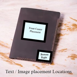 Laser engraved golf scorecard holder - Golf scorecard holder and yardage book - Gift for dad - Gift for him