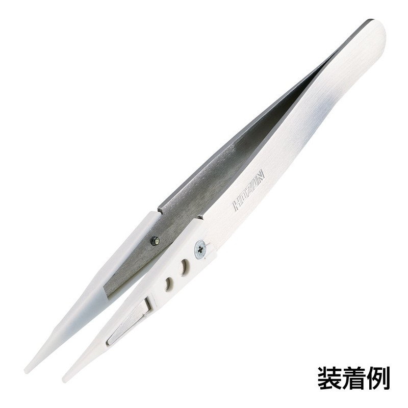 ホーザン(HOZAN) プラチップ チップ交換式ピンセット交換部品 先端幅1.2mm 直型 P-640P-1