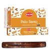 HEM Palo Santo Premium Incense Sticks, Full Pack of 12,