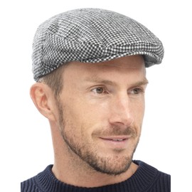 Tom Franks Men's Flat Cap - multicoloured, size: L-XL