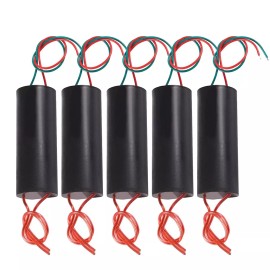 AEDIKO 5pcs High Voltage Generator DC 6-12V to 1000kV Boost Step-Up Inverter Arc Pul...