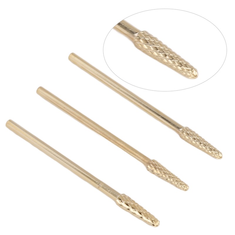 3PCS Nail Grinder Replacement Head Art Polisher Manicure Machine Tools