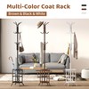 FILWH Coat Rack Freestanding with Umbrella Stand Coat Rack Stand