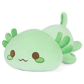 Chingcoo Axolotl Plush Toy, Stuffed Toy, Kawaii Axolotl Cuddly Toy, Plush Axolotl Toy, Throw Pillow Cushion, Kawaii Cuddly Toy for Children, Girls, Boys, Birthday, Christmas, New Year