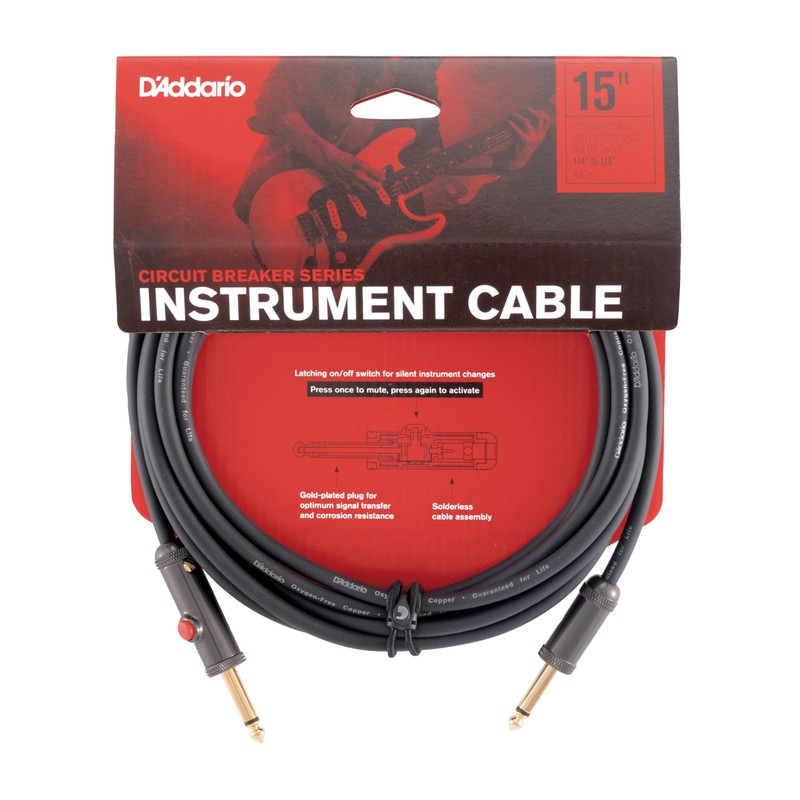 D'Addario Cable de guitarra – Cable de guitarra – Cable