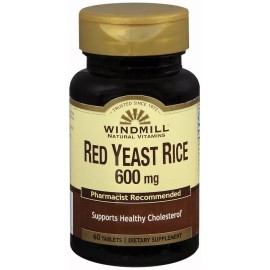 Windmill RED YEAST RICE 600MG TABLET 60CT WINDMILL