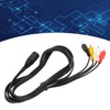 5 Pin DIN to 4 RCA Cable, Durable Female to