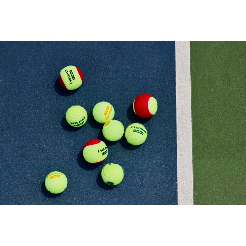 HEAD 3B STAGE 1 Green Junior tennis ball