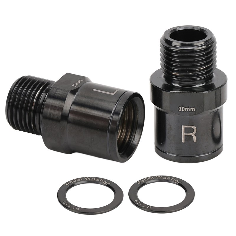 RISK Bike Pedal Extender Titanium Alloy Bicycle Pedal Extended Spindle