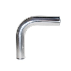 ETL Performance OD 2.36 inch (60mm) 90 Degree Aluminum Pipe Tube Intercooler Pipe Air Intake Tube Polished Turbocharger Pipe