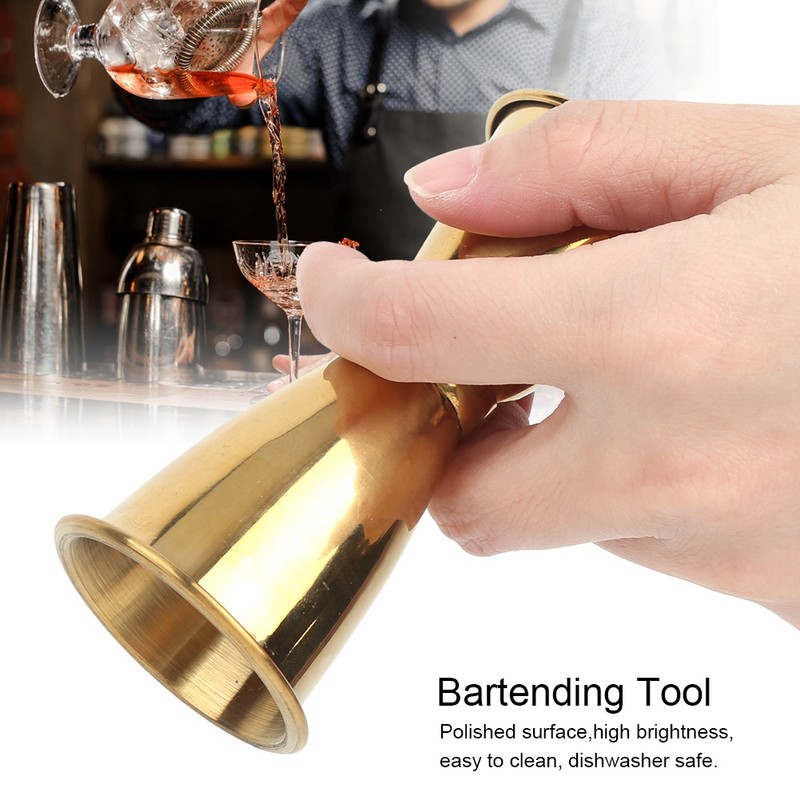 Stainless Steel Measuring Cup Wine Glass Ounce Cup Cocktail Jigger