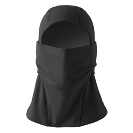 Jastore Kids Balaclava Ski Mask Kids Scarf Kids Fleece Gaiter Cold Weather Full Face Mask for Boys Girls (Black)