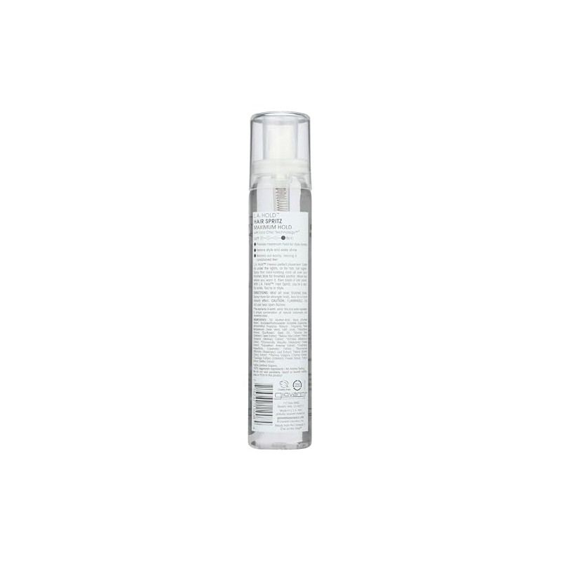 Giovanni Cosmetics L.A. Hold Styling Spritz 5 oz