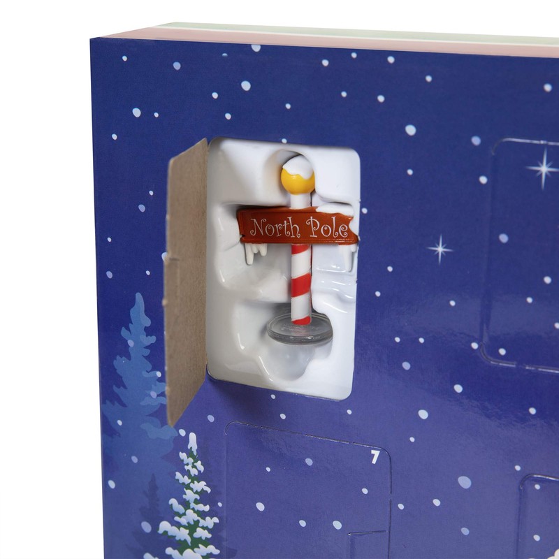 Jakks Holiday Elf Advent Calendar, Enjoy 24 Days of Fun