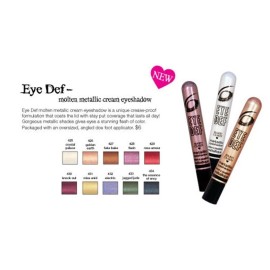 Hard Candy Eye Def Cream Metallic Glitter Eyeshadow 326 Lagoon Bright Ocean Blue