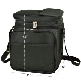 Picnic at Ascot Original Insulated Picnic Basket/Cooler Equipped with Service for 2- Designed, Assembled & Quality Approved in the USA