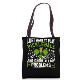 Pickleball Outfit For Pickleball Players Funny Dinking Quote Tote Bag