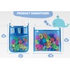 2 x Mesh Bath Toy Organizer + 6 Ultra Strong