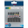 Bosch Professional 8-Piece Screwdriver Bit Set (Impact Control, T/PZ/PH Bits,