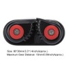 Black Aluminum Alloy Rope Buckle Holder Anchor Cam Cleat for