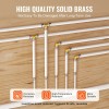 25pcs 1/2\" Brass Pipe Fittings Clamp-Style 1/2 NPT External Thread