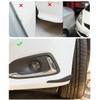 YFFSFDC Car Bumper Protector Bumper Guard Carbon Pattern Bumper Rubber