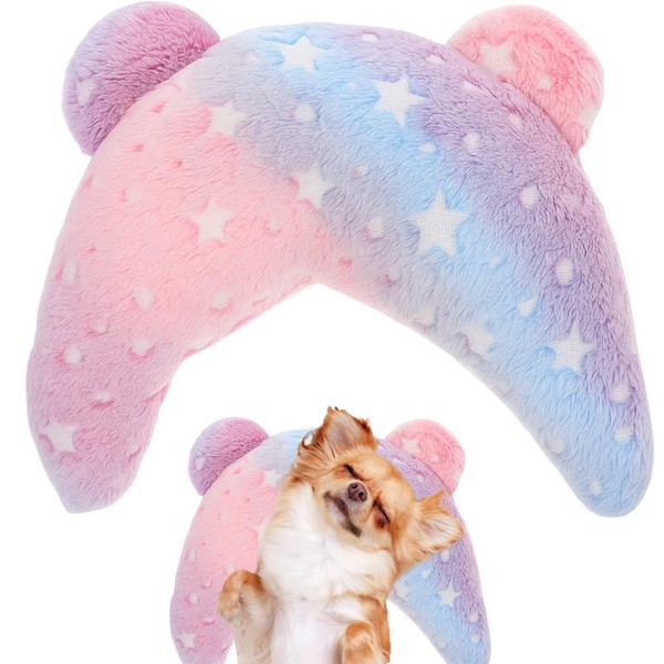 STIFFENERS Dog Pillow, Calming Dog Bed for Small to Medium