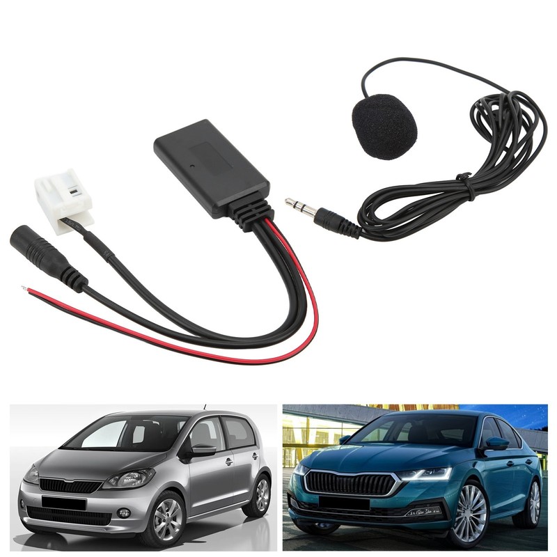 Bluetooth 5.0 AUX in Cable Car Stereo Audio Adapter Replacement