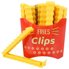 MA・SELE Fried Potato Shape Clip 12pcs Kitchen Clip Storage Seal Magnet Kitchen Goods (1 piece)