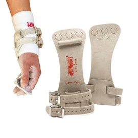 Reisport High Bar Gymnastics Grips for Men - Premium Leather Hand Grips for Gymnastics Bars - Gymnastics Equipment & Accessories for Advanced Gymnasts