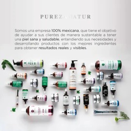 Pureza Natur Serum Niacinamida B3  Vitamina E y Ácido Hialurónico  Suero Facial que unifica el tono e hidratante noche y día Todo tipo de piel 50ml   