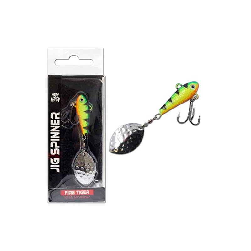 Wild Devil Baits Jig Spinner Spin Jig Lead Head Spinner