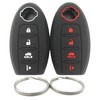 Silicone Rubber Key Fob Cover Compatible with 2007-2019 Nissan 350Z