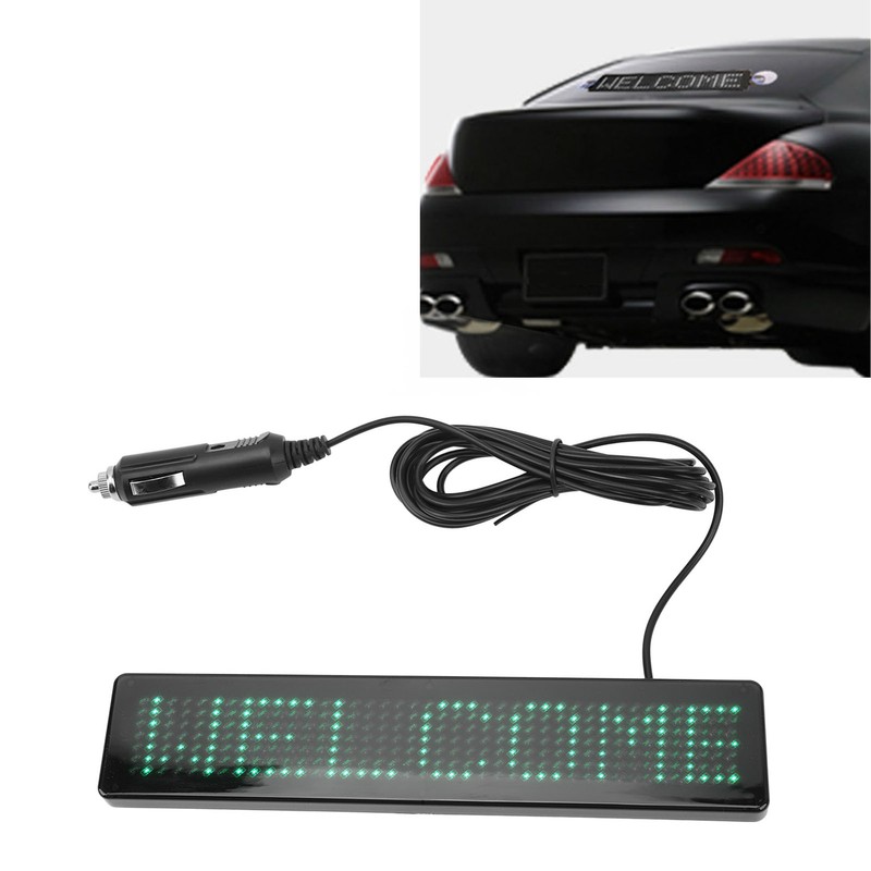 LED Matrix Panel Remote Control Programmable Scrolling LED Sign for
