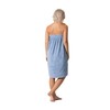 Women’s Terry Cloth Spa and Bath Towel Wrap with Adjustable
