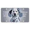 Dalmatian Watercolor Mini Metal License Plate 4.75 x 2.25 inch