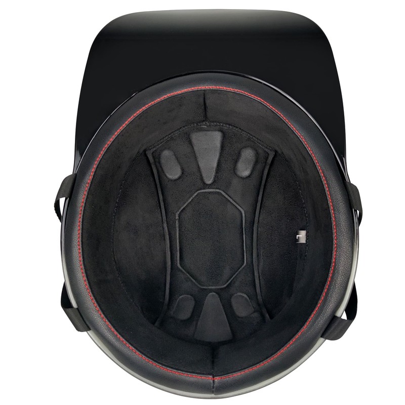 QICHAO Baseball Motorcycle Helmet - Half Motorcycle Helmet, DOT Approved,