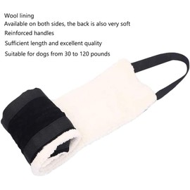 AGDGV Dog Sling for Large Dogs 30-120 lbs | Soft Lift Support Harness for Back Legs & Hip | Helps Senior/Disabled Dogs with Arthritis, ACL Surgery Recovery & Mobility Aid (Black)
