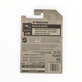 Hot Wheels '87 Dodge D100, Baja Blazers 1/10 [Pink] 181/250