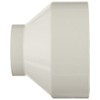 Spears P102 Series PVC DWV Pipe Fitting, Reducing Coupling, 4"