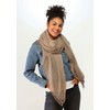 FRAAS Women's Viscose Blend Stole, camel