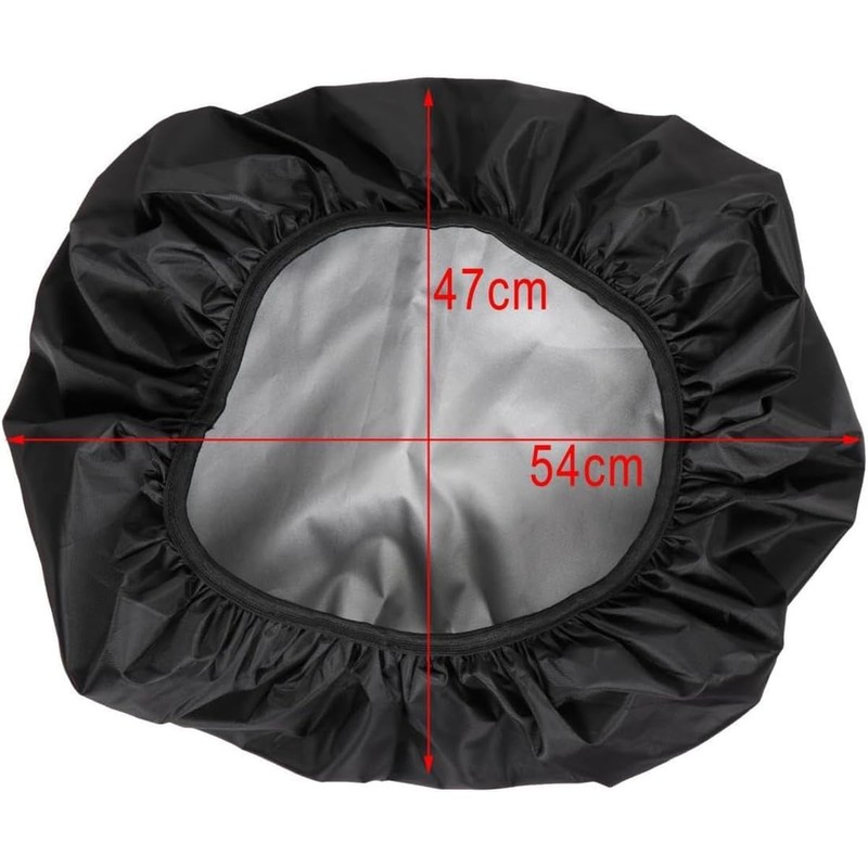 [EFFORTS] 2-piece Set Front Basket Cover, Waterproof Fabric, Bicycle Basket