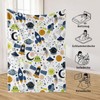 Rocket Blanket 130 x 150 cm Space Rocket Blanket Cartoon